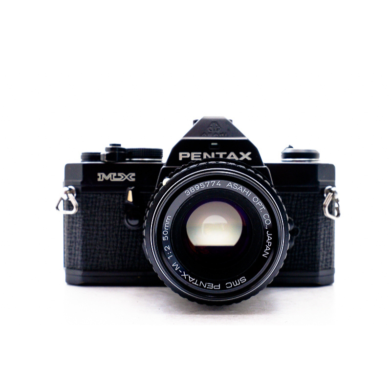 ★☆洪爺？銀鹽專賣★☆ 輕便實用底片機 PENTAX MX 黑機+ 50/2 全機械快門