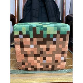 minecraft 泥土方塊抱枕