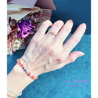 j.jewely18k鑽石祖母綠蝴蝶結戒指（固社長）
