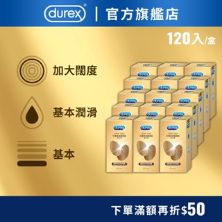 【杜蕾斯】Real Feel 真觸感裝8片裝X15盒｜超值組合｜保險套｜Durex｜官方旗艦店