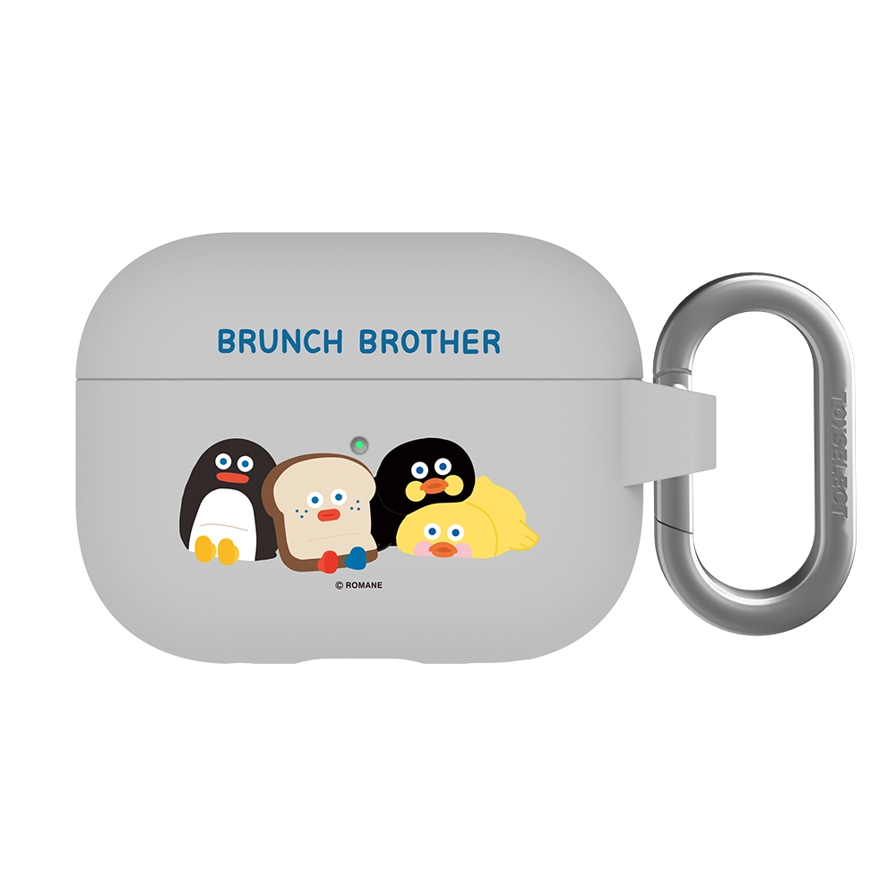 【TOYSELECT】早午餐兄弟夥伴團強悍防摔AirPods保護套