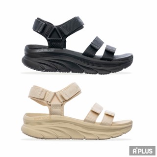SKECHERS 女 DLUX WALKER 涼拖鞋 - 119828BBK 119828NAT