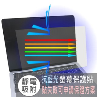 【Ezstick】APPLE MacBook Pro 13 A2338 M1 防藍光螢幕貼 (可選鏡面或霧面)