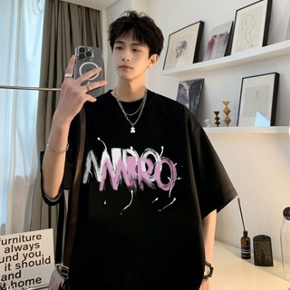 👍高階穿搭玩家t恤 6XL 130公斤可穿 100%純棉 創意字母印花 寬鬆百搭流行T恤 大尺碼 下半身失蹤上衣 兔貳肆