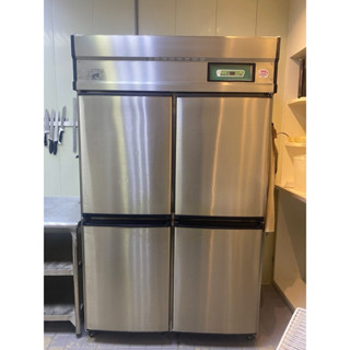 營業用冰箱 四門 上凍下冷 自動除霜 DEI冰箱 機況良好正常 可看機 四門上凍下藏冰箱*1臺