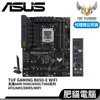 ASUS 華碩 TUF GAMING B650-E WIFI ATX 大板 AM5 DDR5 B650 AMD 主機板