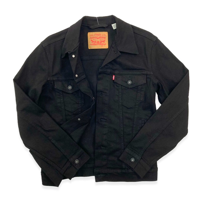 近全新 LEVIS 黑色牛仔外套 M號