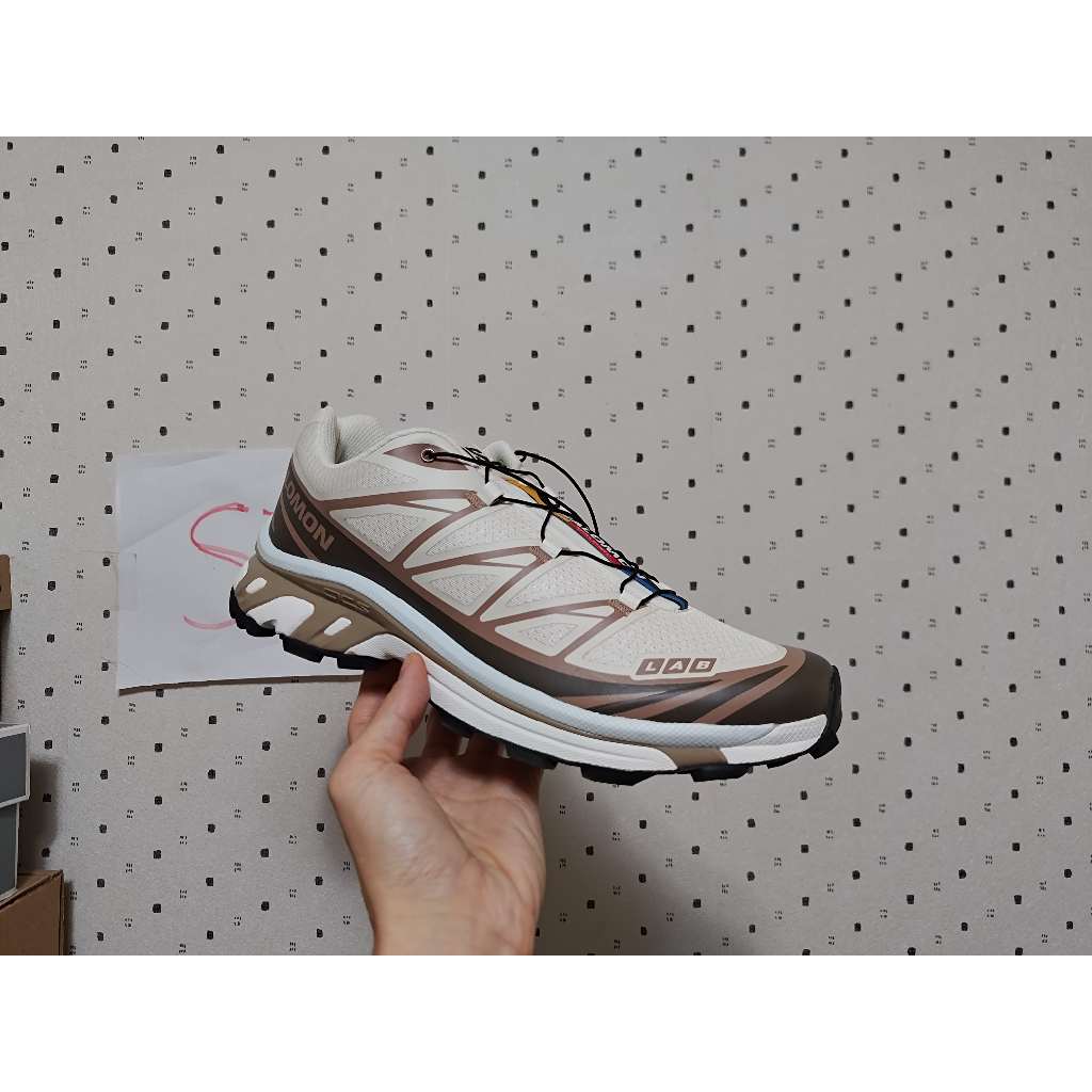SYG Salomon XT-6 us10~10.5 杏奶波特菇 戶外越野 時尚休閒鞋 475822