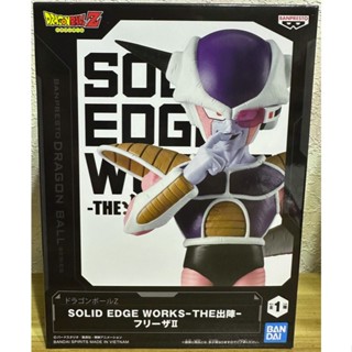 FGS> 正版 日版 金證 萬普 七龍珠Z 龍珠超 SOLID EDGE THE出陣 弗利札 弗利沙 第一段 公仔