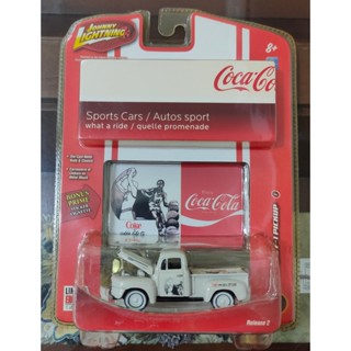 美國可口可樂與JOHNNY LIGHTNING復刻福特 FORD F-1 PICKUP模型車