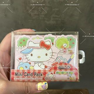 現貨! 絕版 2020年 Sanrio三麗鷗迷你信封信紙組Hello Kitty 網球Kitty