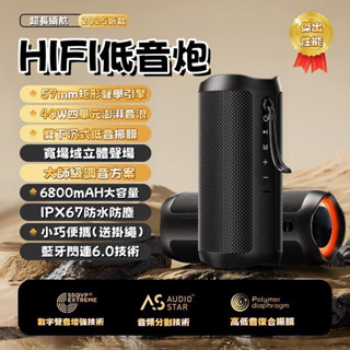 🔥臺灣現貨🔥萬花筒藍牙音響 無線藍牙音響 四單元澎湃音浪 HIFI低音炮喇叭 360°震撼音質 戶外便攜式音響 超長續航