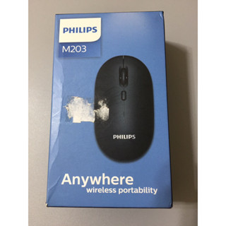 PHILIPS飛利浦 2.4G無線滑鼠 M203 光學滑鼠 SPK7203