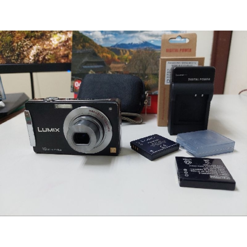徠卡鏡頭畫質棒 Panasonic DMC-FX520 25mm超廣角 千萬畫素 5倍光學 情景拍攝 功能正常 便宜出售