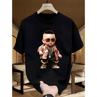 GP&臺灣現貨 短袖男 短袖t恤男潮牌年夏季新款ins潮流百搭卡通上衣韓版時尚半截袖