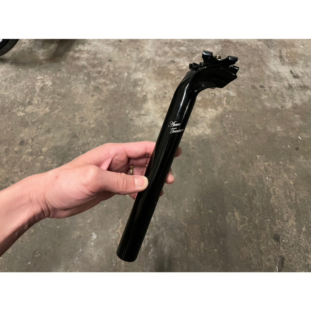 二手 ALTER CYCLES 27.2 後移 坐管 單速車 fixed gear 復古 鋼管車 坐管