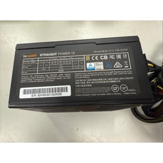 #P300 BE QUIET 500W 80+金牌 電源供應器 缺部分模組線