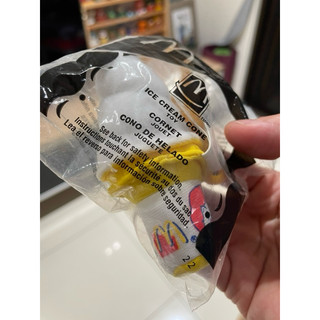 麥當勞 2002年 兒童餐玩具 蛋捲冰淇淋 布偶 吊飾 鑰匙圈 掛飾
