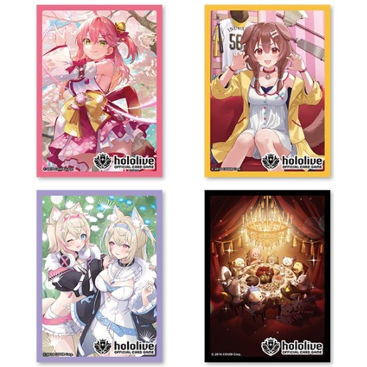 松梅桌遊舖 HOLOLIVE TCG 櫻巫女 戌神沁音 FUWAMOCO 卡套 第二層 卡盒