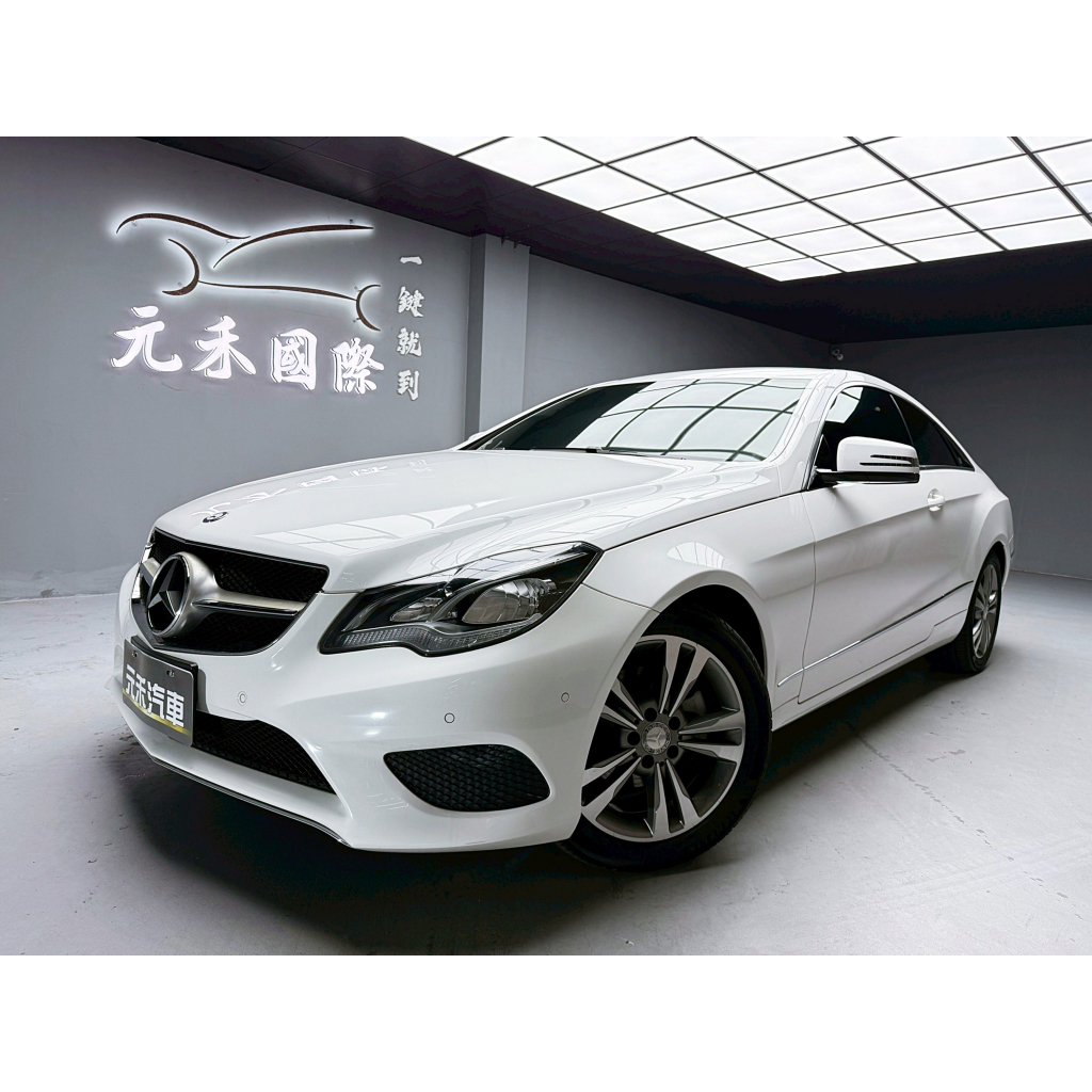 (225) ☀️正2014年出廠 C207型 M-Benz E-Class Coupe E200 💥實價保證『57.8萬