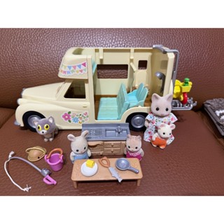 二手 森林家族 探險露營車 Sylvanian Family(有缺件)
