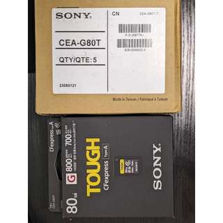 SONY 80G CFexpress Type A 高速記憶卡 CEA-G80T CF Type A