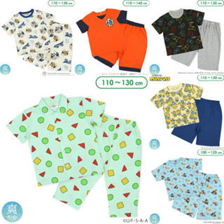 🇯🇵日本代購🍀西松屋║預購商品(100-160)短袖居家服║TOMICA║公主║皮卡丘║汪汪隊║悟空║蠟筆小新║兒童睡衣