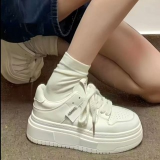 闆娘推薦！ 厚底小白鞋 厚底板鞋 增高鞋 小個子 休閒小白鞋 百搭板鞋 ins風韓版板鞋 學院風小白鞋 休閒女鞋