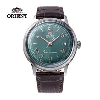 ORIENT 東方錶 DATEⅡ 經典機械錶 皮帶款 綠色 RA-AC0023E
