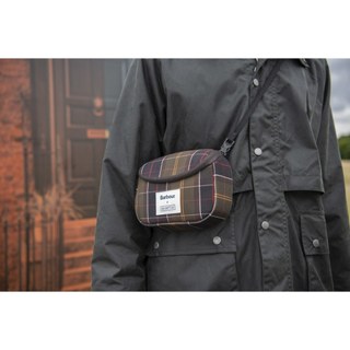 JAPAN Barbour x Brompton Zip Pouch 聯名款 自行車包 小布專用 車架包 單車包 經典格