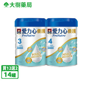 桂格 愛力心優護 幼兒成長奶粉/小朋友營養奶粉 825gX14罐 大樹