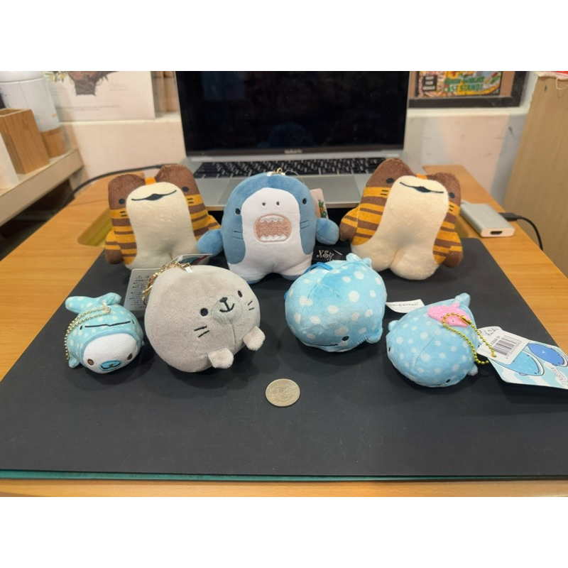 娃娃機 鯊魚君 海豹君 鯊魚哥 小海豹 鯨鯊先生 豆腐鯊 虎紋鯊 鯊魚 海豹 鯨魚 吊飾 絨毛 娃娃 填充 玩具 布偶