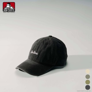 BEN DAVIS CANVAS UV CAP 字母 刺繡 LOGO 老帽 4色