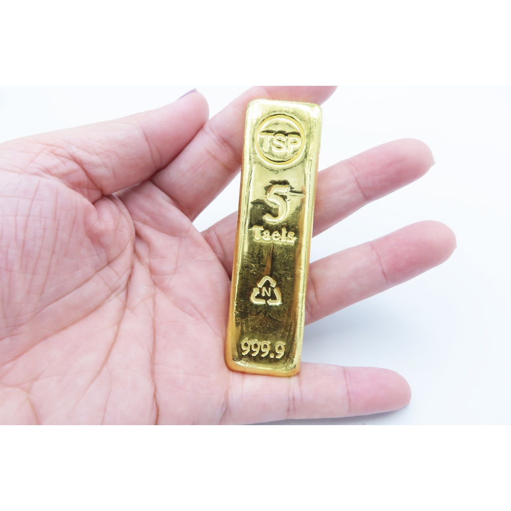%玉承珠寶%純金五兩金條/黃金條塊純金9999/TSP公條(現貨不用等)GK163(下單前請先聊聊詢問當日黃金售價,謝謝