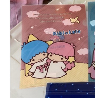 全新雙子星 little twin stars日版資料夾 三麗鷗