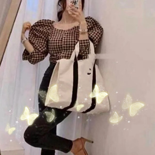 《凱莉商號💕百貨公司》預購現貨臺灣出貨現貨秒發 帆布包電腦包16吋筆電可裝 輕盈大容量帆布袋購物袋托特包