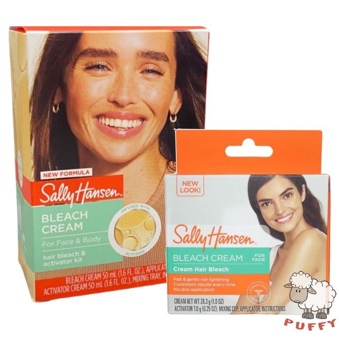 Puffy小舖 Sally Hansen 莎莉韓森 臉部細毛漂白 身體臉部細毛漂白 漂毛 臉部細毛淡化 身體臉部細毛淡化