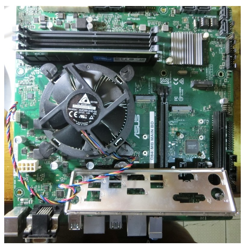 ASUS 1151華碩D840MB MAIN BD 8 9代主機板