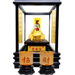【吉祥開運坊】【供養金雞 蟾蜍 貔貅 供佛專用供杯 1組=2個 含木座2個 陶瓷金雞供杯】
