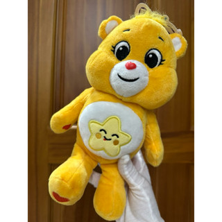 （全新）正版授權 Care Bears 美國basic fun 快樂熊 小25cm 黃色熊 彩虹熊 玩偶 熊熊 娃娃