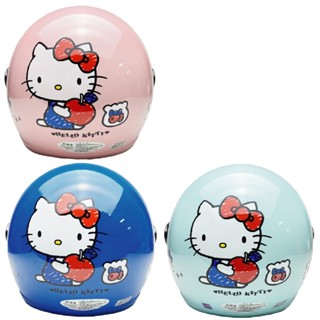 EVO 安全帽 CA-002 CA-003 蘋果Kitty 多色可選 兒童帽 半罩 卡通圖案