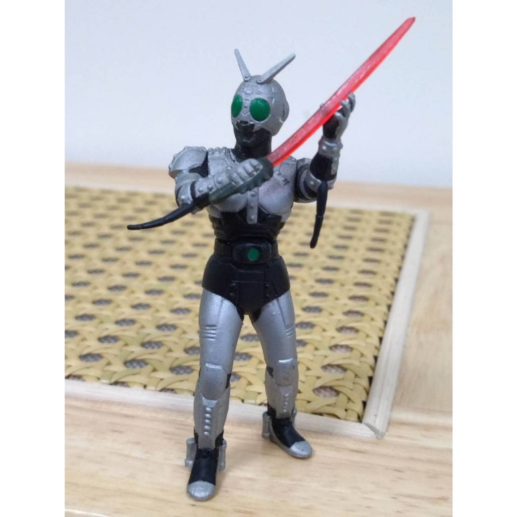 D-4 櫃 現狀品 ： HG SHADOW MOON 影月 扭蛋 假面騎士BLACK KAMEN RIDER　天富
