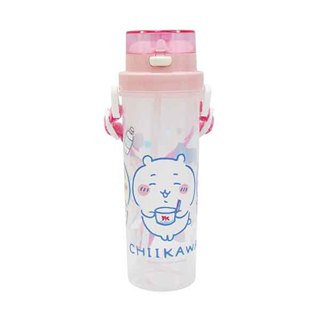 吉伊卡哇 小巧吸管水壺500ml-粉 媽媽好婦幼用品連鎖