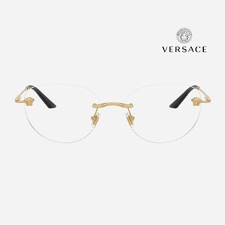 VERSACE 1305 範思哲眼鏡｜復古經典款金絲圓形無框眼鏡 男生女生品牌眼鏡框【幸子眼鏡】