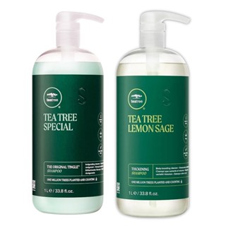Paul Mitchell肯邦 茶樹/鼠尾草 洗髮精 1000ml -新包裝 (全身性沐浴清潔)【UR8D】