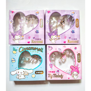 現貨 7756 正版 三麗鷗個性串珠 美樂蒂 大耳狗 酷洛米 Hello Kitty 手做手鐲 飾品 手飾 手環