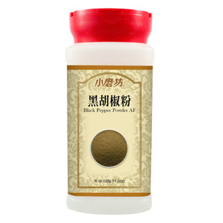 小磨坊黑胡椒粉 320G 黑胡椒粗粒 胡椒 辛香料 調味料 純素 胡椒粉