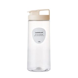 樂扣樂扣輕鬆手提PET冷水壺/奶茶色/1.2L(HAP8138EG)