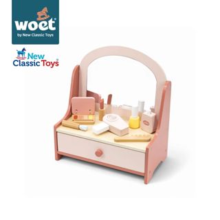 荷蘭New Classic Toys甜心女孩木製梳妝檯玩具組18275 家家酒玩具/木製玩具