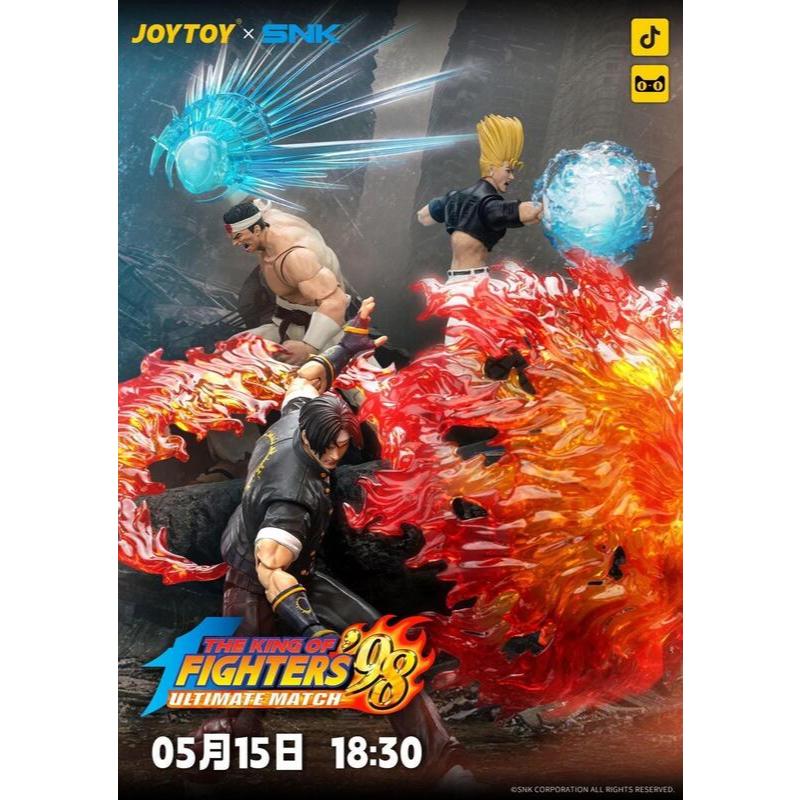 玩具聯合國★ 預購免訂金 joytoy X SNK 暗源 格鬥天王 KOF98 1/18 草薙京 紅丸 大門